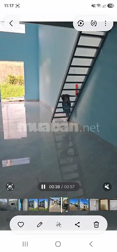 Cho thuê lâu dài  NHÀ MỚI XÂY. DT 3x12 có gác lững 3x6m, oto tới nhà