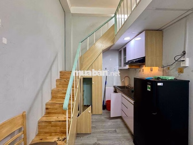 🏡Căn hộ 1PN + 1 gác ngay Vx Điện Biên Phủ Q1- 4ng - 4xe trống sẵn🏡