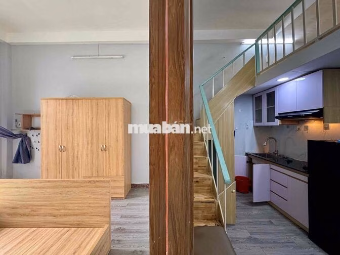 🏡Căn hộ 1PN + 1 gác ngay Vx Điện Biên Phủ Q1- 4ng - 4xe trống sẵn🏡