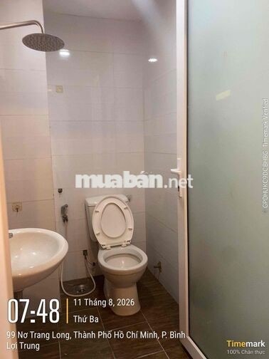 1 phòng ngủ tách bếp, 40m2, bancong lớn ngay 99 Nơ Trang Long