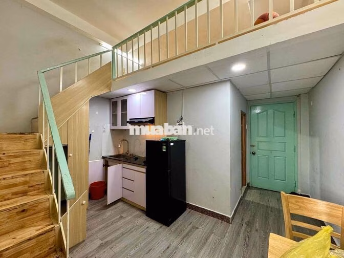 🏡Căn hộ 1PN + 1 gác ngay Vx Điện Biên Phủ Q1- 4ng - 4xe trống sẵn🏡