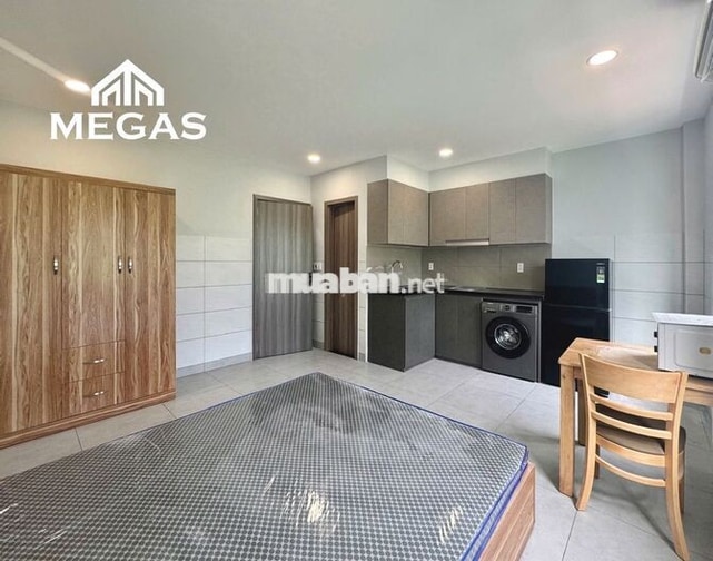 STUDIO CỬA SỔ TRỜI - FULL NỘI THẤT - KHU B LÀNG ĐH, GẦN BCONS CITY
