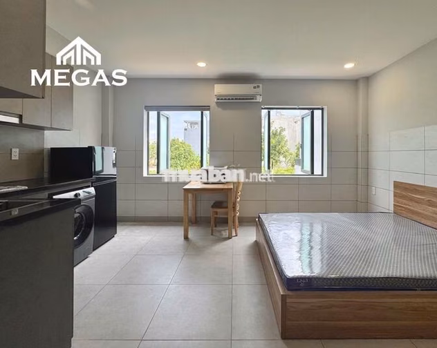 STUDIO CỬA SỔ TRỜI - FULL NỘI THẤT - KHU B LÀNG ĐH, GẦN BCONS CITY