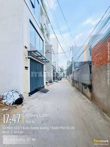 Bán đất nền mặt tiền đường khu y tế kỹ thuật cao - Phường An lạc - HCM