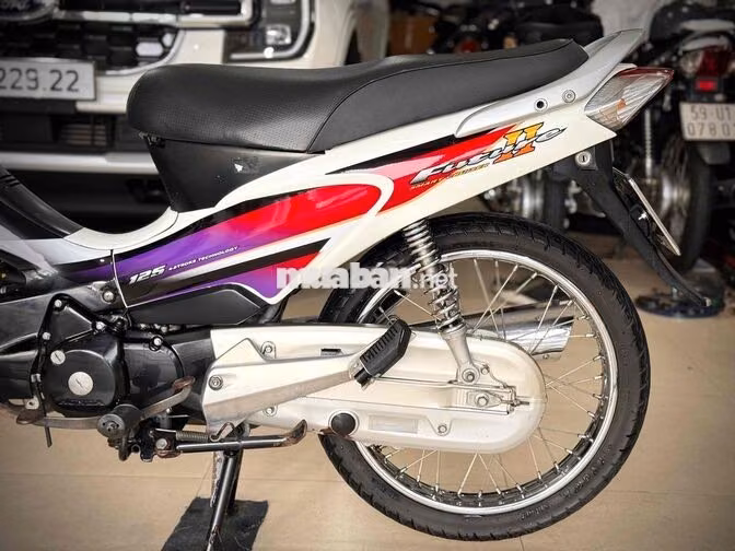 Honda Future II 125cc Trắng Đen Đỏ Tím