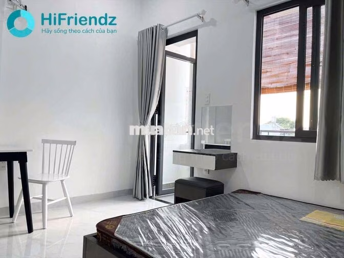 CĂN HỘ STUDIO 40M2 TÁCH BẾP FULL NỘI THẤT MÁY GIẶT RIÊNG NHÀ MỚI 100%