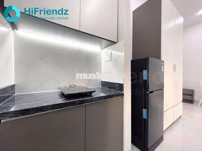 CĂN HỘ STUDIO 40M2 TÁCH BẾP FULL NỘI THẤT MÁY GIẶT RIÊNG NHÀ MỚI 100%