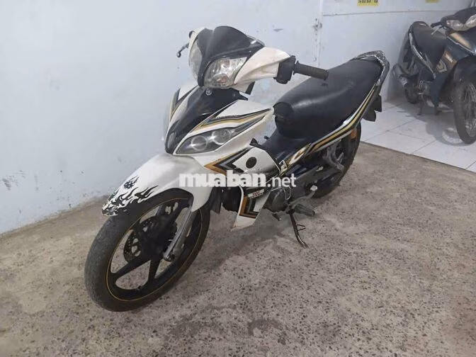 Yamaha Jupiter Trắng Phuộc hơi mâm đúc