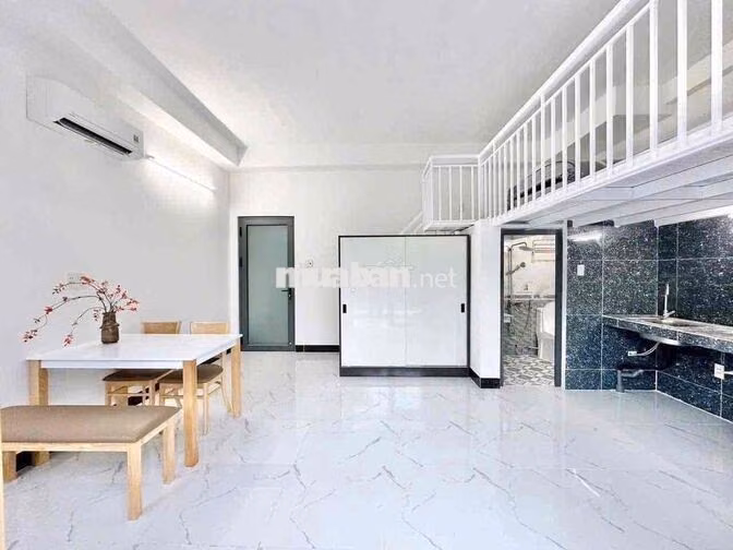 Căn Hộ DUPLEX Ban Công Nguyễn Xí Full Nội Thất Gần Các Trường Đại Học