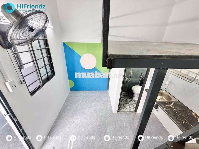 CHO THUÊ PHÒNG GIÁ RẺ MỚI 100% SIÊU THOÁNG MÁT NGAY GÒ DẦU,ĐH HUIT 6p