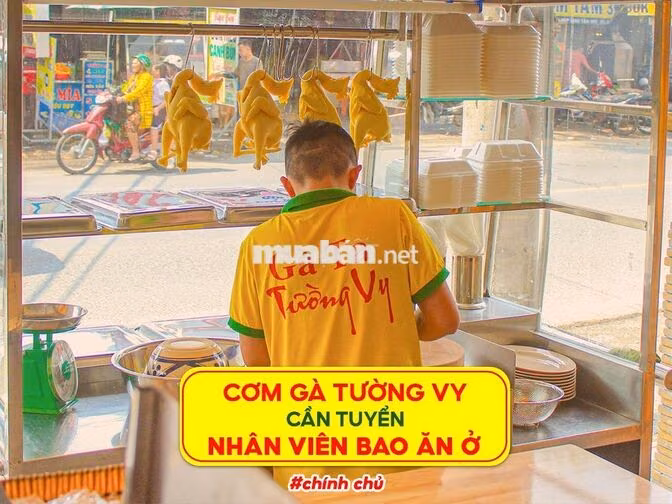 🐥TÌM BẠN PHỤ QUÁN CƠM GÀ (18-32T) BAO ĂN Ở🐥