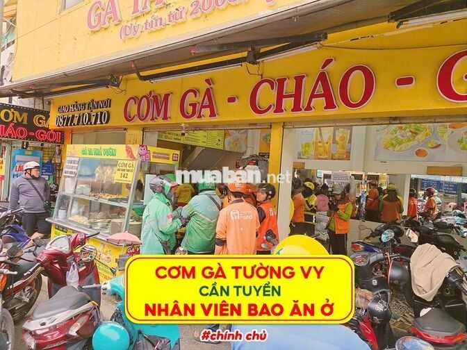 🐥TÌM BẠN PHỤ QUÁN CƠM GÀ (18-32T) BAO ĂN Ở🐥