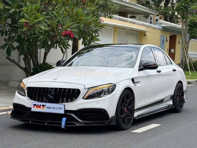 Mercedes C300 C63S 2021 Trắng