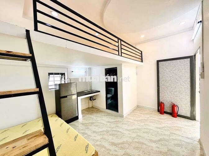 Phòng trọ sinh viên gác siêu cao ngay Đại học Mở - Bình Tiên - Gia Phu