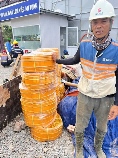 Băng cản nước PVC , băng cản nước mạch ngừng bê tông, băng cản nước