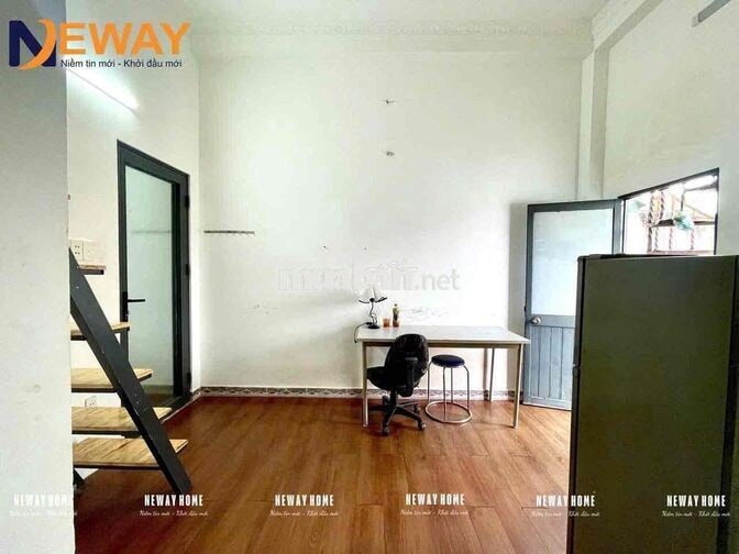 PHÒNG GÁC CAO 2M NGAY TRỆT - FULL NỘI THẤT KẾ ĐẠI HỌC VĂN HIẾN - ÂU CƠ
