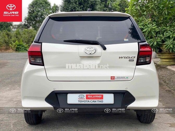 Toyota Wigo 1.2G CVT 2024 Trắng CHÍNH HÃNG