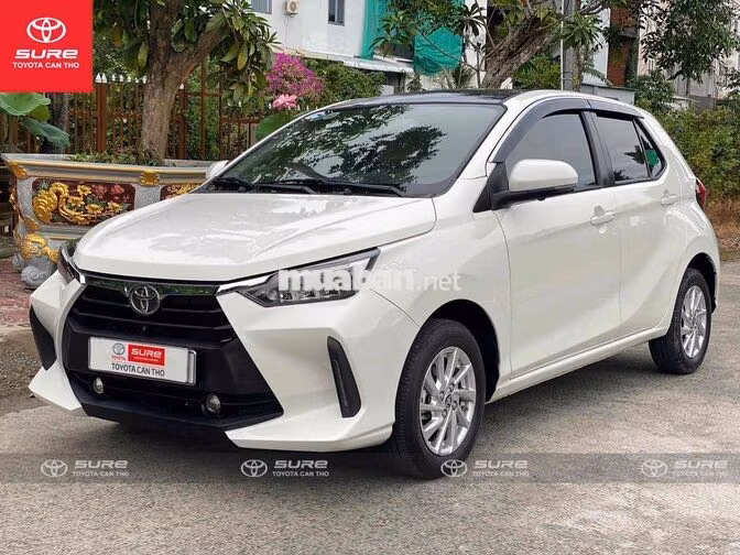Toyota Wigo 1.2G CVT 2024 Trắng CHÍNH HÃNG