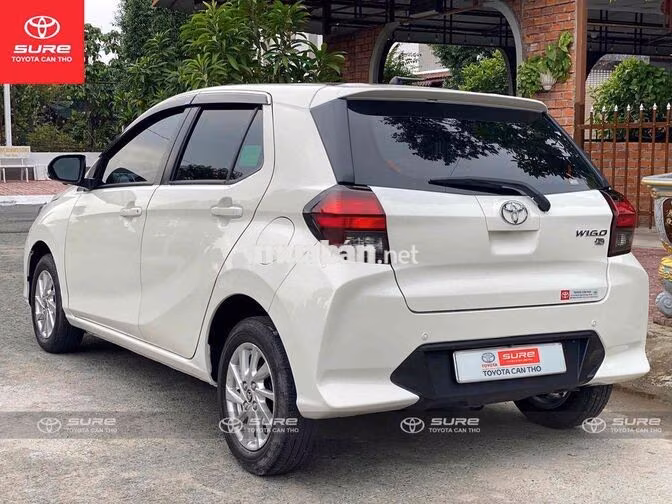 Toyota Wigo 1.2G CVT 2024 Trắng CHÍNH HÃNG