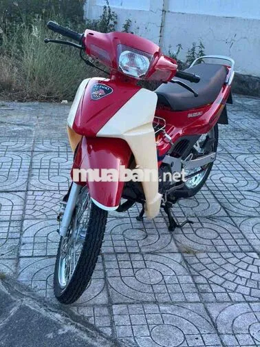 Suzuki RGV 120 Đỏ Kem Giấy Tờ Pháp Lý Xịn Já 105🍠