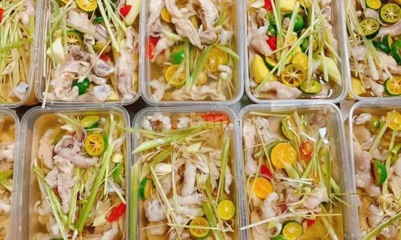 CHÂN GÀ RÚT XƯƠNG NET 0.9 SẴN KHO SLL