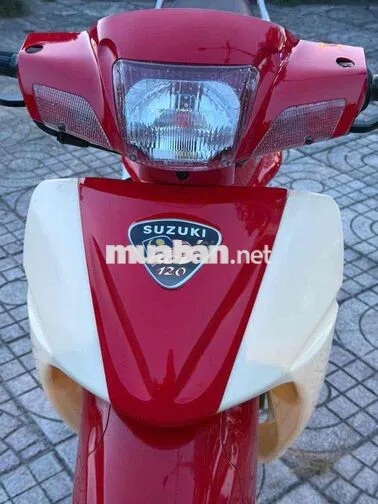 Suzuki RGV 120 Đỏ Kem Giấy Tờ Pháp Lý Xịn Já 105🍠