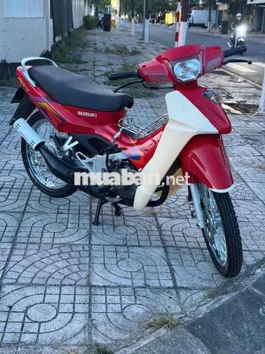 Suzuki RGV 120 Đỏ Kem Giấy Tờ Pháp Lý Xịn Já 105🍠