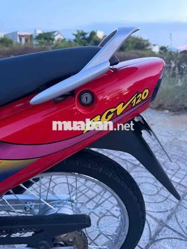Suzuki RGV 120 Đỏ Kem Giấy Tờ Pháp Lý Xịn Já 105🍠