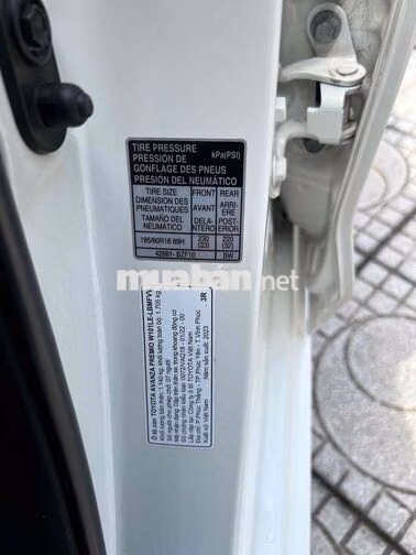 Em cần bán Toyota Avanza 1.5 AT 2023 zin cả xe