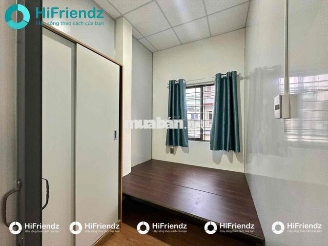 2PN CÁCH ĐẠI HỌC VĂN HIẾN 800m CÓ MÁY LẠNH CỬA SỔ THOÁNG