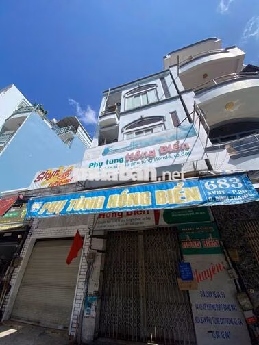 CHO THUÊ MT 683 XVNT, Trệt lửng 2 lầu. 3PN, 2WC. Đoạn 2 chiều.
