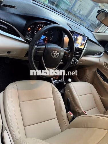 Toyota Vios 2019 E MT Số sàn Vàng cát