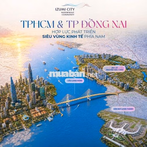 1,7 Tỷ Giữ Nhà Phố Izumi City - 15 Tháng Tới Không Đóng Thêm