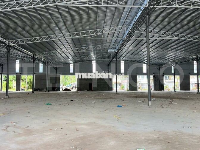 Kho xưởng bãi 8.000 m² kho xây dựng 6.400 m² có PCCC, đất TMD