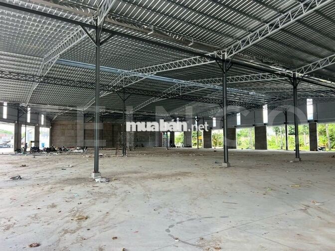Kho xưởng bãi 8.000 m² kho xây dựng 6.400 m² có PCCC, đất TMD