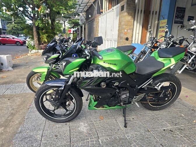 Kawasaki Z300 Xanh lá Xe phân khối lớn