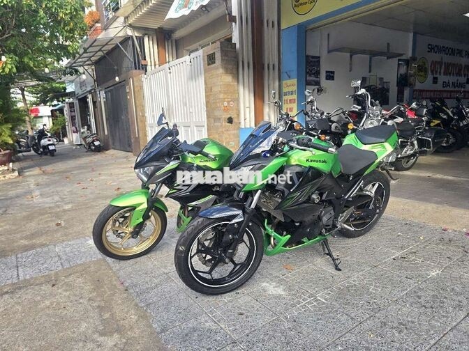 Kawasaki Z300 Xanh lá Xe phân khối lớn