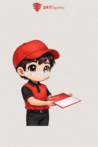 Nhân viên giao hàng tại Chí Linh