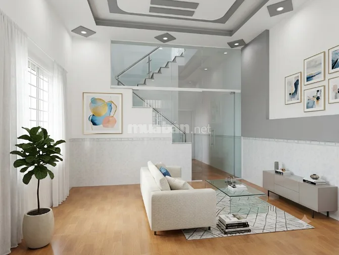 Bán nhà HXH đường Đinh Đức Thiện Cần Đước Long An 1 lầu 3pn giá 2.5 tỷ
