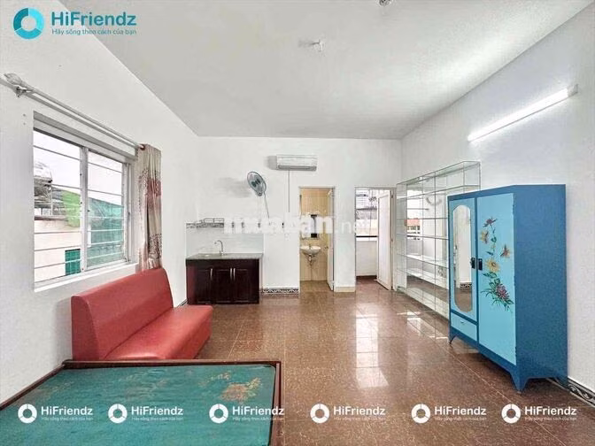 STUDIO CỬA SỔ TRỜI BAN CÔNG TỪ 3X ĐỦ NỘI THẤT TIỆN QUA ĐH HUIT VHU