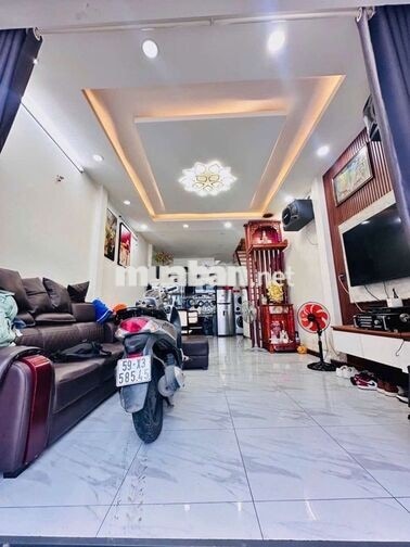 NHÀ 2 TẦNG BTCT HƯƠNG LỘ 2- NGÃ TƯ 4XÃ, HẺM XE HƠI , SHR HOÀN CÔNG ĐỦ