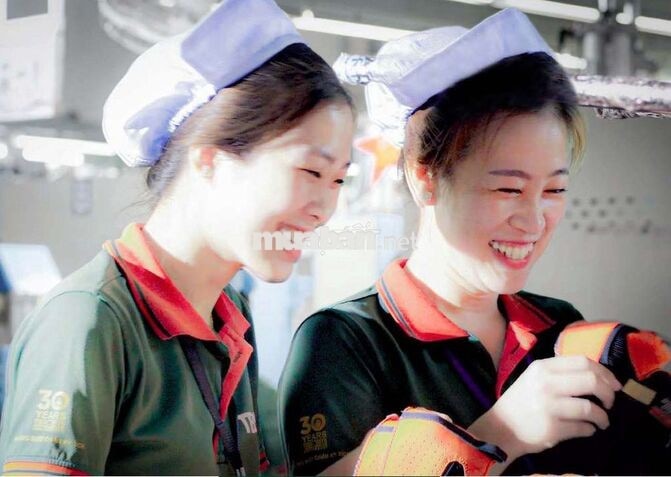 Tuyển dụng 100 Nhân công sản xuất giày thể thao.