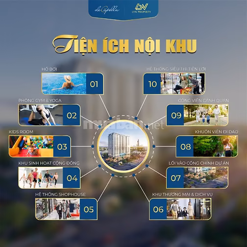 Cho thuê căn hộ 3 phòng ngủ chung cư De Capella, 116 Lương Định Của