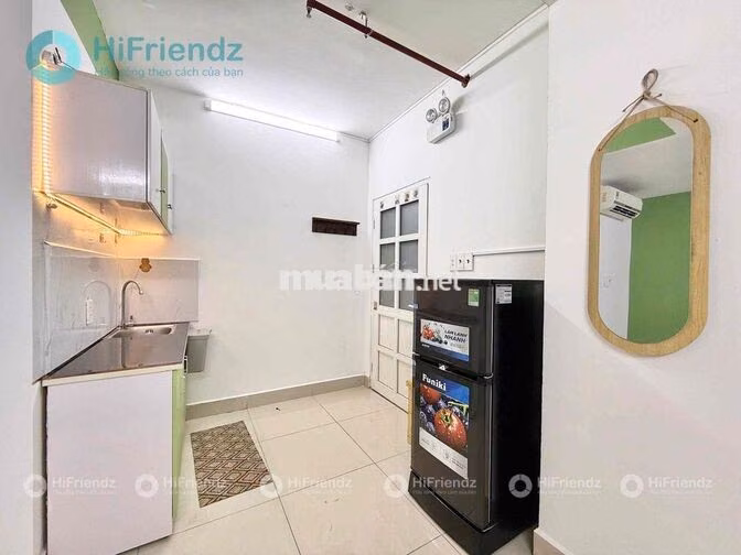 STUDIO FULL NỘI THẤT- THANG MÁY,BẢO VỆ- NGAY CẦU CÔNG LÝ