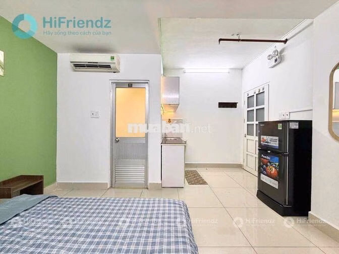 STUDIO FULL NỘI THẤT- THANG MÁY,BẢO VỆ- NGAY CẦU CÔNG LÝ