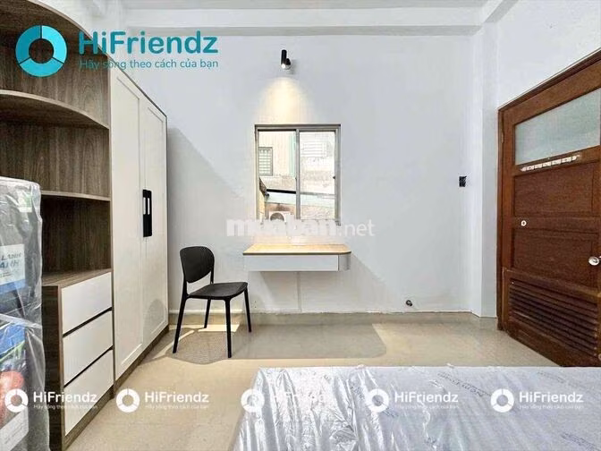 STUDIO FULL NỘI THẤT, CỬA SỔ TRỜI, GẦN HỌC VIÊN HÀNG KHÔNG