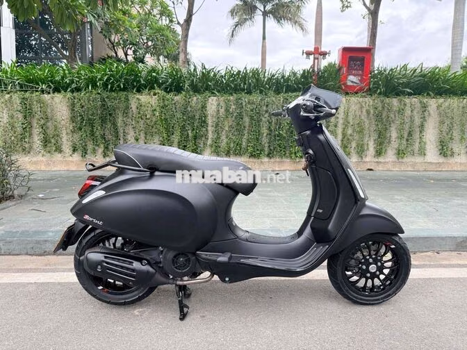 Piaggio Sprint S125 2024 Đen mờ 13000 km