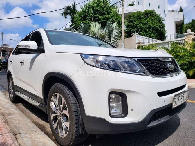 Kia Sorento GAT 2017 Xăng Trắng 7 chỗ