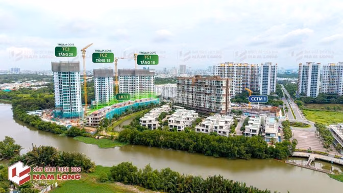 Căn Hộ Ven Sông Trellia Cove, Mizuki Park (26ha) Nguyễn Văn Linh, Bình
