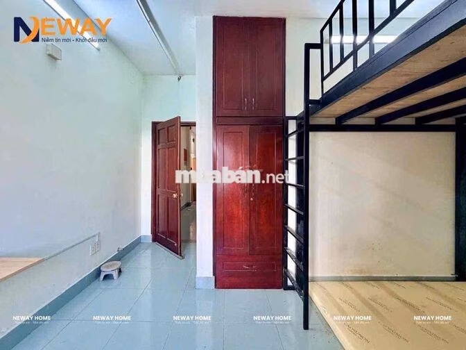 Duplex Cửa Sổ Trời Full Nội Thất Có Máy Giặt Riêng_Gần Aeon Mall,HUIT